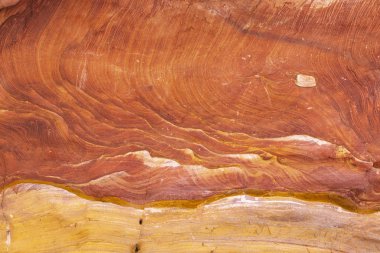 Renkli Kanyon, Sina yarımadasında bir kaya oluşumudur. Nuweiba, Mısır manzarası.