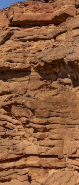 Renkli Kanyon, Sina yarımadasında bir kaya oluşumudur. Nuweiba, Mısır manzarası.