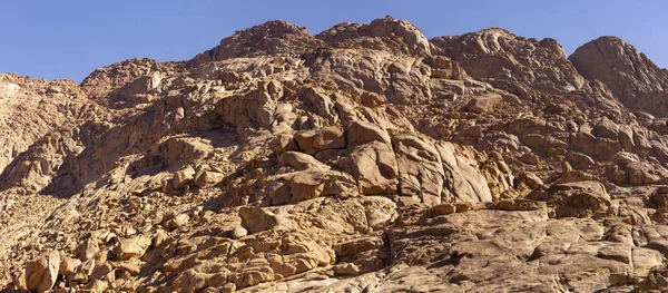 Egypte Berg Sinaï Ochtend Bij Zonsopgang Mount Horeb Gabal Musa — Stockfoto