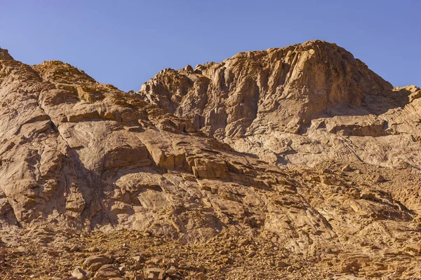 Egypt Mount Sinai Morning Sunrise Mount Horeb Gabal Musa Moses — Stock Photo, Image