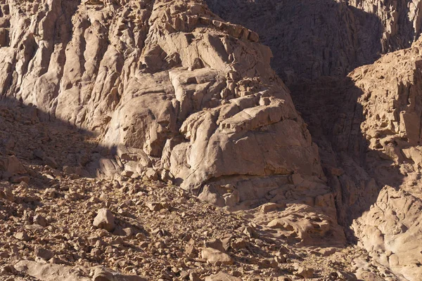 Ägypten Mount Sinai Morgen Bei Sonnenaufgang Mount Horeb Gabal Musa — Stockfoto