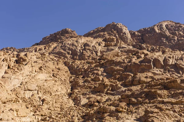 Αίγυπτος Όρος Σινά Πρωί Την Ανατολή Όρος Χωρήβ Gabal Musa — Φωτογραφία Αρχείου