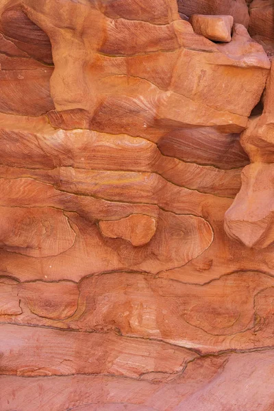 Coloured Canyon Klippformation Sinaihalvön Sevärdheter Nuweiba Egypten — Stockfoto