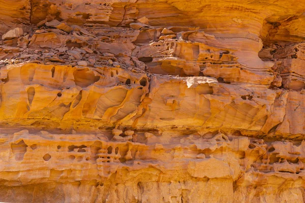 Coloured Canyon is a rock formation on Sinai peninsula. Sights of Nuweiba, Egypt.