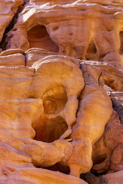 Coloured Canyon Ist Eine Felsformation Auf Der Sinai Halbinsel Sehenswürdigkeiten — Stockfoto