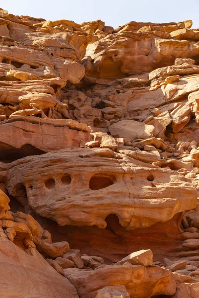 Coloured Canyon Ist Eine Felsformation Auf Der Sinai Halbinsel Sehenswürdigkeiten — Stockfoto