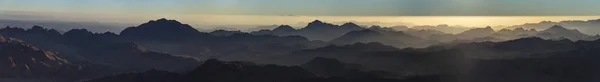 Egitto Monte Sinai Mattino All Alba Monte Horeb Gabal Musa — Foto Stock