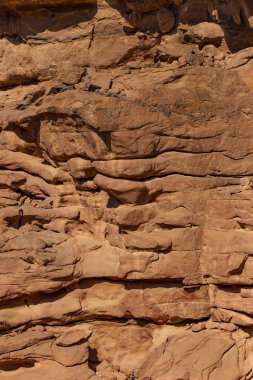 Renkli Kanyon, Sina yarımadasında bir kaya oluşumudur. Nuweiba, Mısır manzarası.