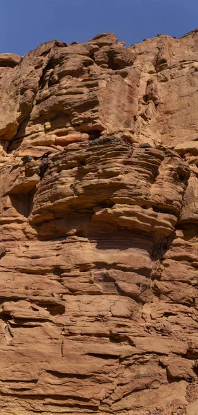 Coloured Canyon Een Rotsformatie Het Schiereiland Sinai Bezienswaardigheden Nuweiba Egypte — Stockfoto