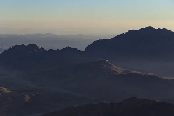 Єгипет Гору Сінай Сходом Сонця Гора Хориві Gabal Муса Гора — стокове фото