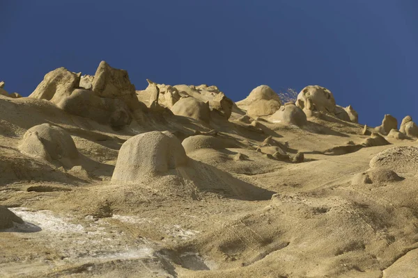 Sand Formations Mountains Black Sea Coast Fantastic Landscape Extraterrestrial Origin — Stock Photo, Image