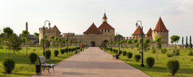 Bender Kalesi. Bir mimari anıt Doğu Avrupa. Osmanlı Kalesi. Moldova.