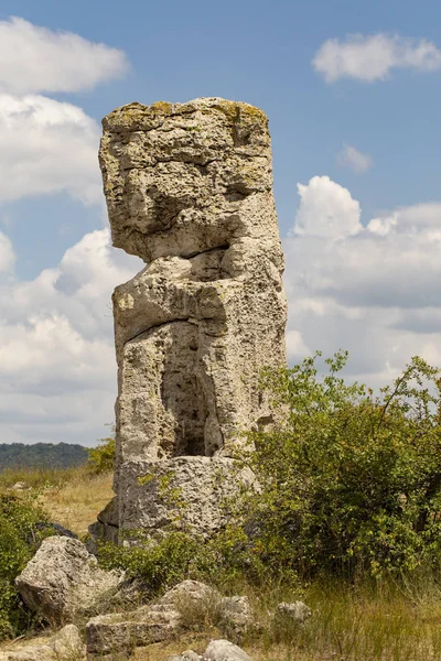 Piedras Plantadas También Conocido Como Desierto Piedra Landforms Provincia Varna — Foto de Stock