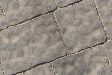 Fayanslardan yapılma. Bir taşın üzerindeki grafiksel element. İnşaat ürünü.