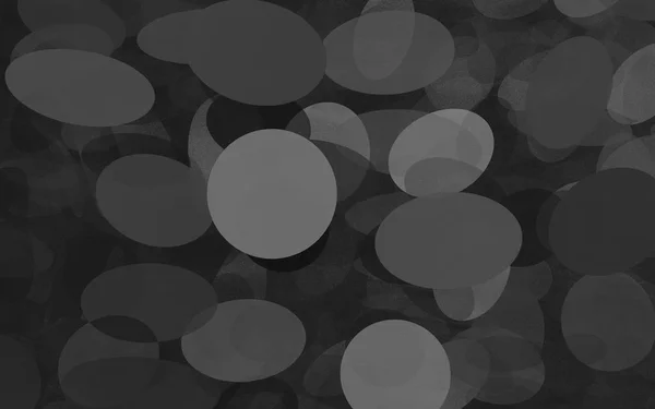 Gray abstract background.Circles and ovals of different shades of gray.