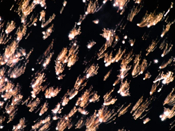 Fogos Artifício Por Ocasião Festival Indiano Luzes Diwali — Fotografia de Stock