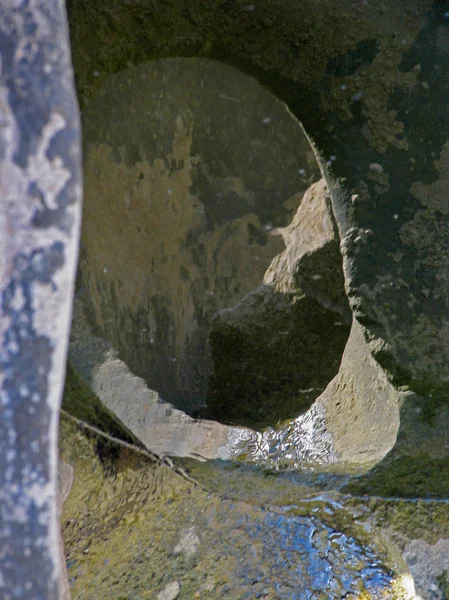 Esculturas Rupestres Situado Lecho Del Río Ghod Cerca Nighoj Kund —  Fotos de Stock