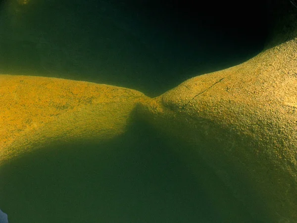 Скальные Скульптуры Расположенные Русле Реки Гуд Возле Nighoj Kund Devi — стоковое фото