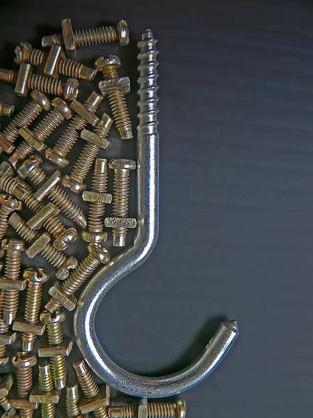 Screws Industrial Objects Nut Bolts — Stock Photo, Image