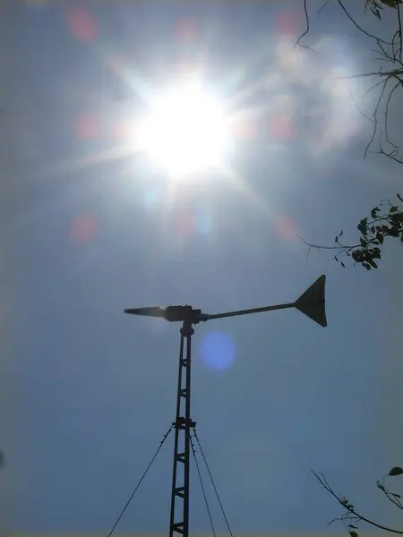 Ветровое Колесо Солнце — стоковое фото