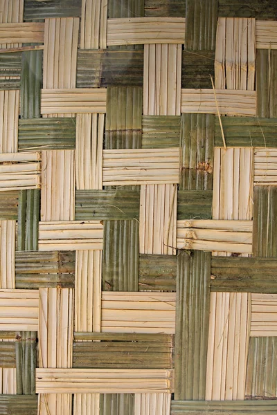 Split Bamboo Built Manner Stand Walls Houses Miao Arunachal Pradesh — Stock Photo, Image