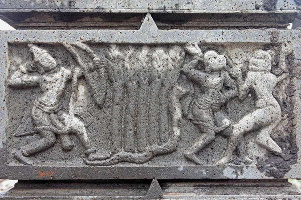 Carving at Shri Bhiravnath Temple — Stock Photo, Image
