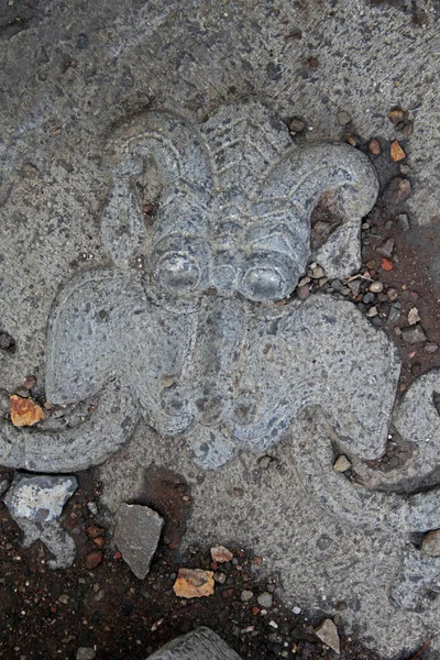 Carving at Shri Bhiravnath Temple — Stock Photo, Image