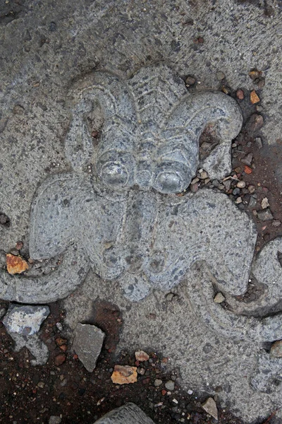 Carving bij Shri Bhiravnath Temple — Stockfoto