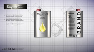 99 maslo butilkabottle motor yağı arka plan, vektör çizim