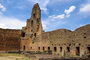 Neuleiningen, Almanya 'daki kale harabeleri