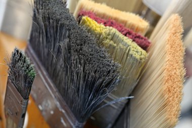fırçalar, fırçalar, sanat, yakın plan