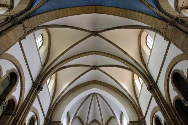 Vaulted Ceiling Marienkirche Landau — Stock Photo, Image