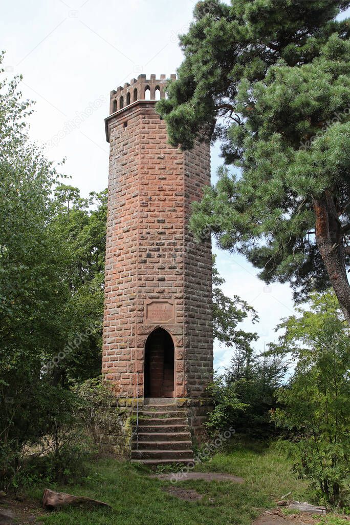 Rehbergturm in the palatinate, germany