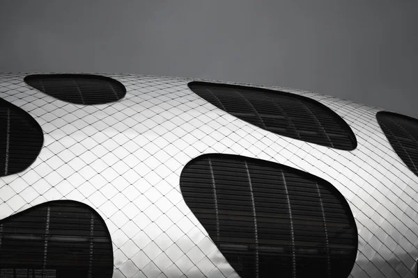 Borisov Belarus Října 2020 Designové Prvky Fotbalového Stadionu Městě Borišov — Stock fotografie