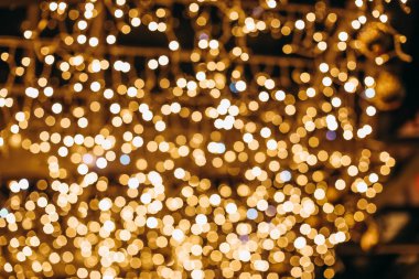 bokeh blur multi festival çelenk renkli ışıkları