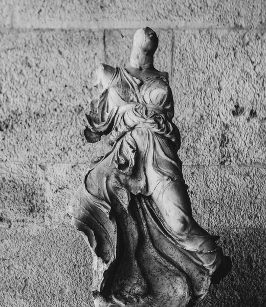 Gypsum statues people history ancient art — Stock Photo, Image