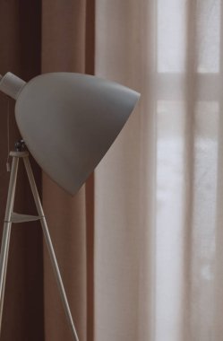 iç yatak odalı loft tarzı lamba Tekstil perde