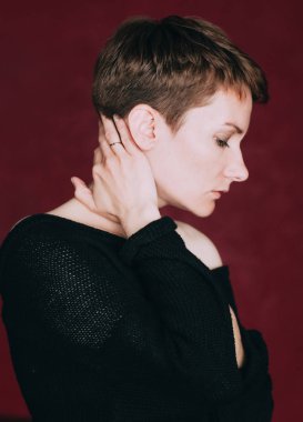 kadın duygu poz portre yaşam tarzı