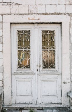 tarihi bina mimarisi doku eski kemer teras