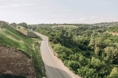 eski tarihi kale taş sur Ortaçağ