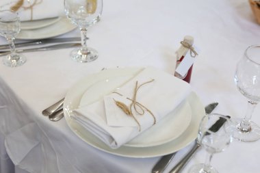 masa ayarı beyaz tatil dekorasyon zarif restoran