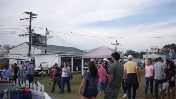 Hookstown Circa August 2018 Filler Shot County Fair Alt Version — стоковое видео