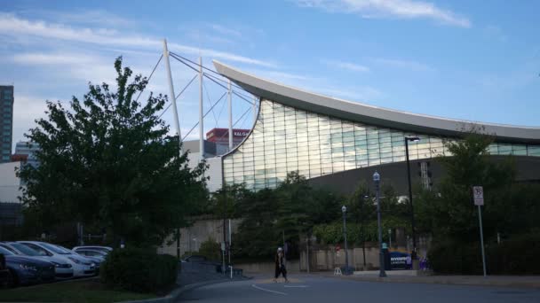 Pittsburgh Szeptember 2018 David Lawrence Convention Center Pittsburgh — Stock videók