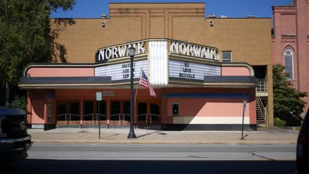 Norwalk Ohio Říjen 2018 Výplň Záběr Norwalk Ohio Alt — Stock video
