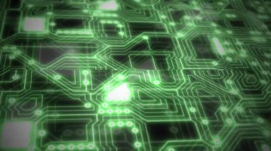 Fütüristik devre yapay zeka kavramı - V1