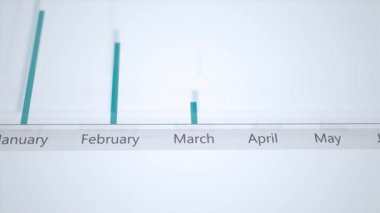 Genel iş grafik bir kurgusal gider raporu veya bütçe V2 için