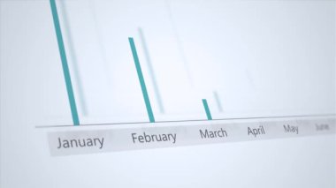 Genel iş grafik bir kurgusal gider raporu veya bütçe V2 için