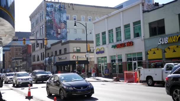 Pittsburgh Yaklaşık Mart 2019 Pittsburgh Oakland Görüntüsünü Oluşturma Pennsylvaniaeditorial Kullanmak — Stok video