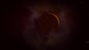 Sinematik Uzay Cıva Animasyon 