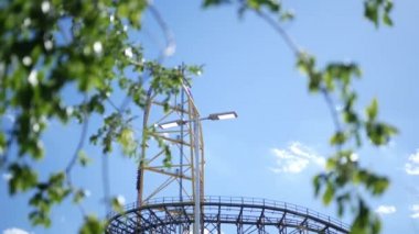 Cedar Point, Ohio - Circa 14 Eylül 2019 - Top-Thrill Dragster